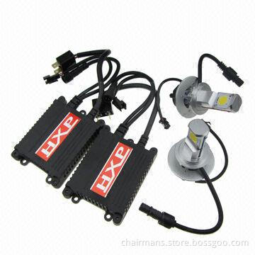 Automotive LED Bulbs with 50W H7, 5,500K, 1,800lm, Head Lamp Kits, 12-30V Working Voltage